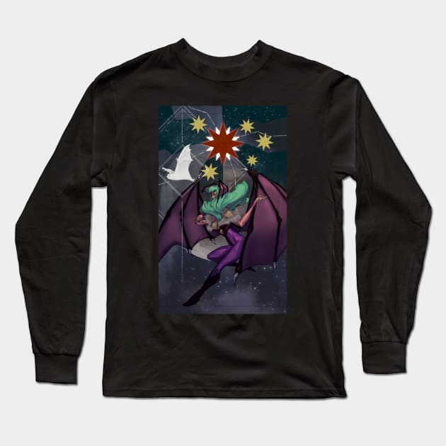 Morrigan Long Sleeve T-Shirt by tattts